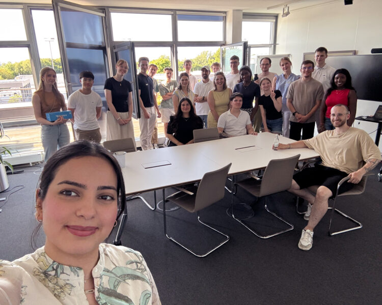 Gruppenbild Vorabtreffen Auszubildende 2026